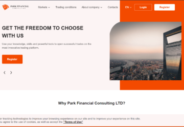 Park financial consulting Website