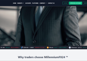 MIllenniumFX24 Website