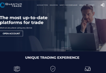 Quantum Trade Website